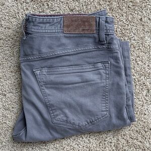 johnnie-O Men's Gray Chinos